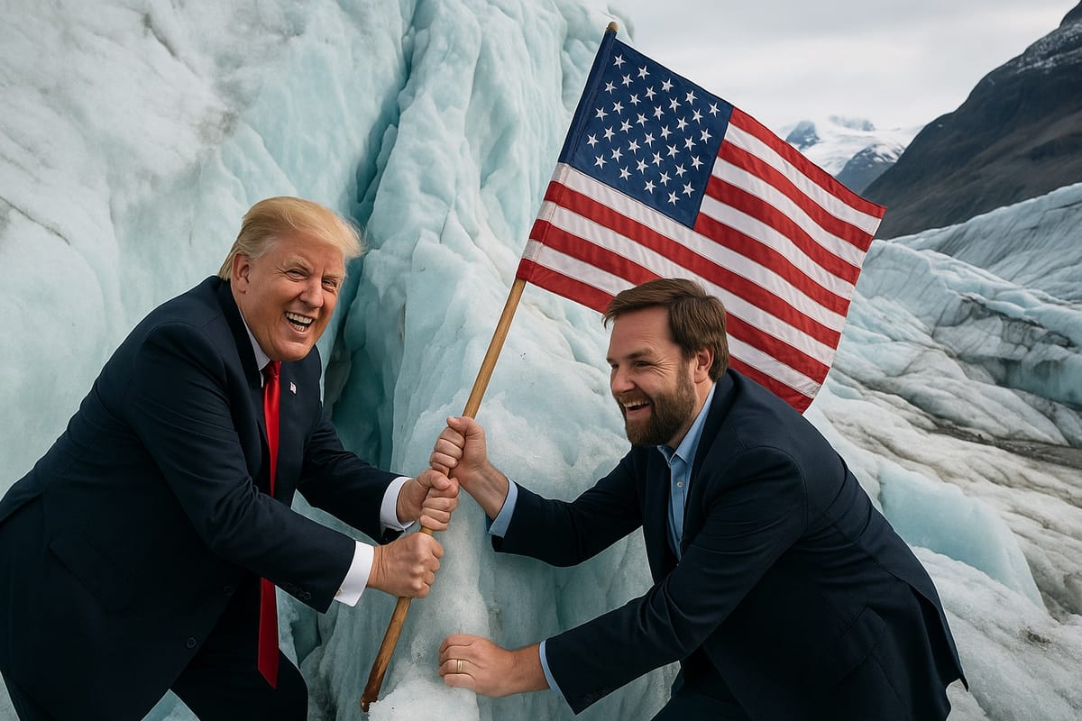 Red, White, and Brrr: Trump and Vance’s Chilly Campaign