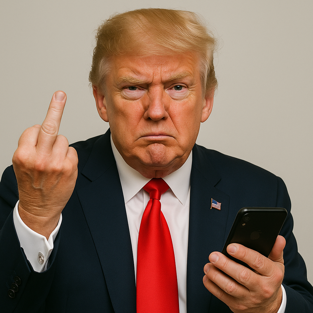 Trump Mobile: Because are you fucking stupid?