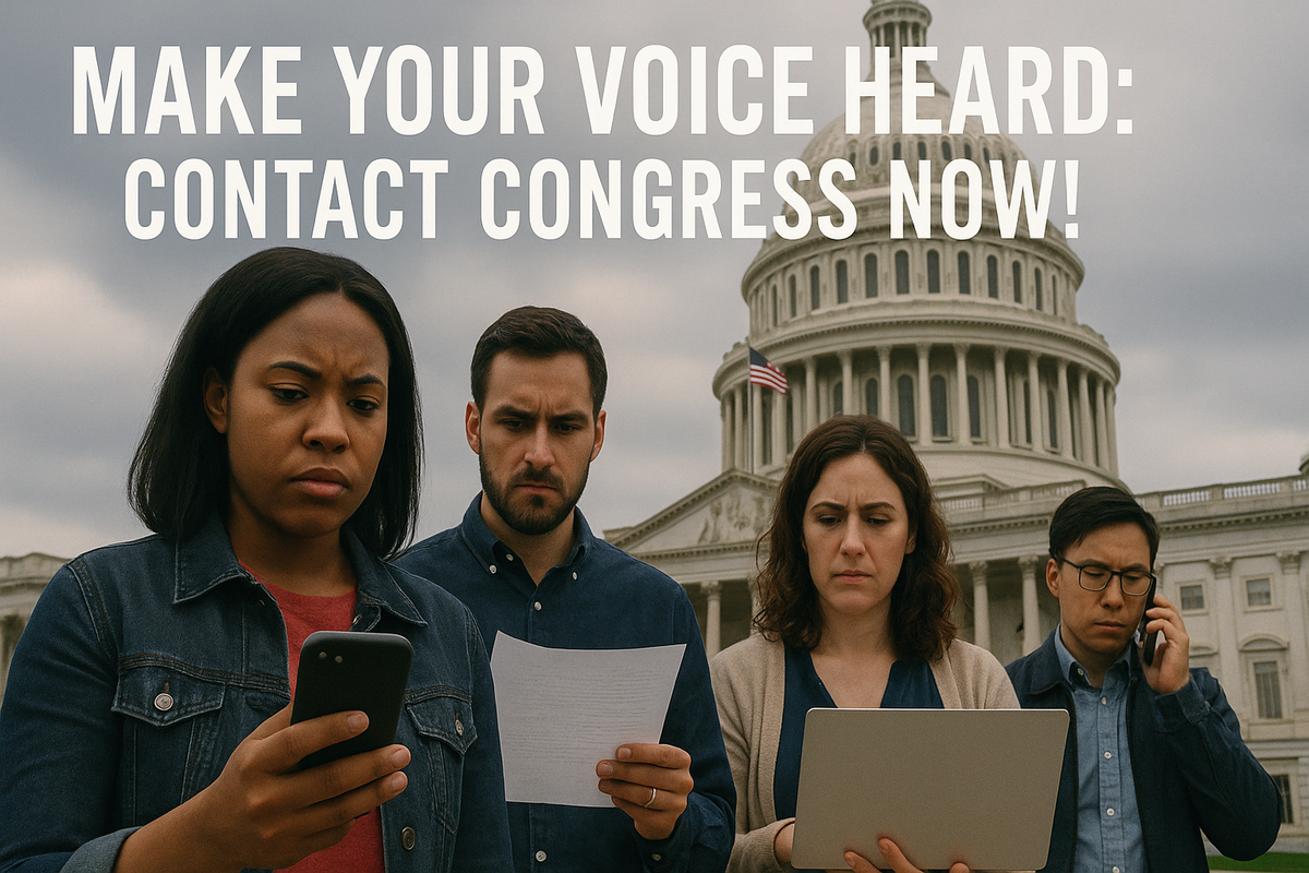 Your Uncle Farley wants you to reach out and touch someone in Congress. RE: The Big Beautiful Bill