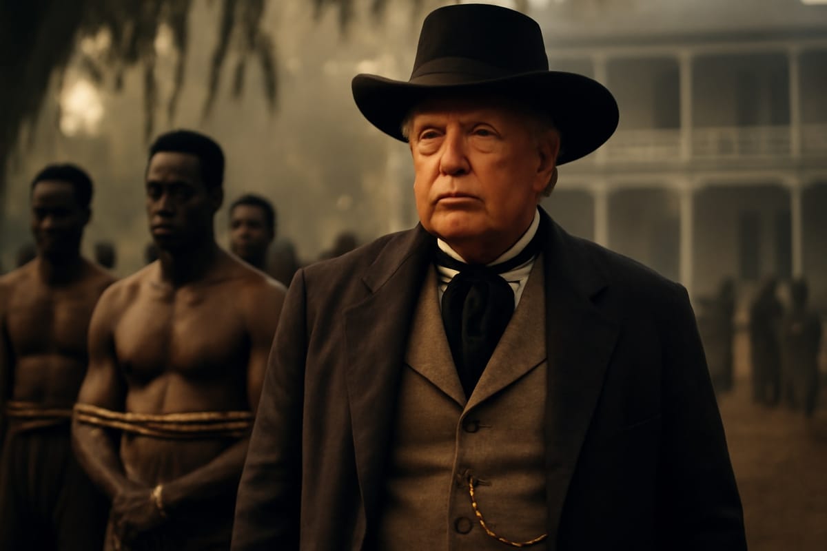 Trump Wants Us to "Review" Slavery. What’s Next? A Defense of Pedophilia?