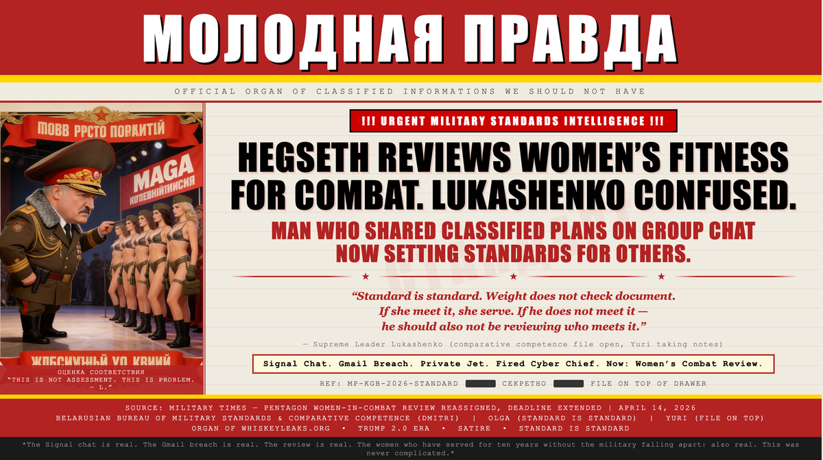 !!! HEGSETH PROTECT WOMEN IN WAR !!!