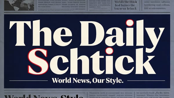 The Daily Schtick: Monday Meltdown Madness – February 9, 2026 Edition