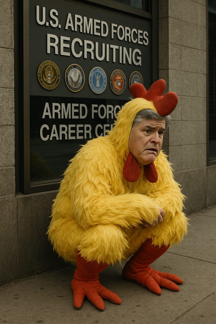 The return of the right wing chickenhawks: 2025 edition