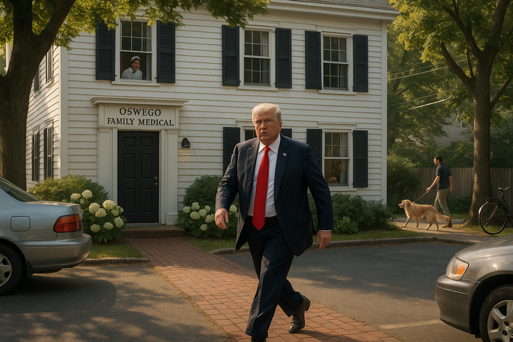 Per media reports, Trump to skip parade. Body double likely.