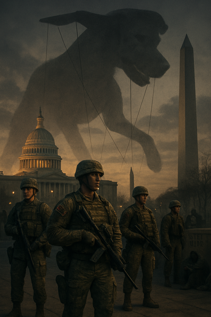 Wag the Dog Trump Style or Wag the Trump Dog Style?