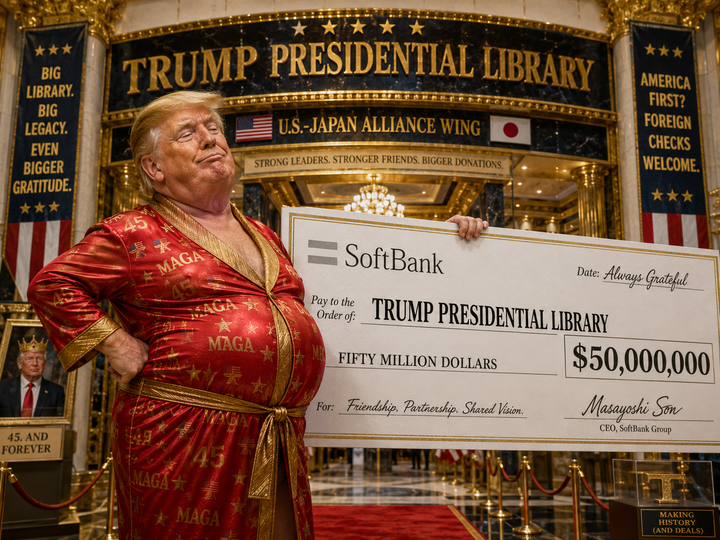 MAGA Base Relieved to Learn Foreign Money Only Bad When It Has an Accent They Were Told to Fear