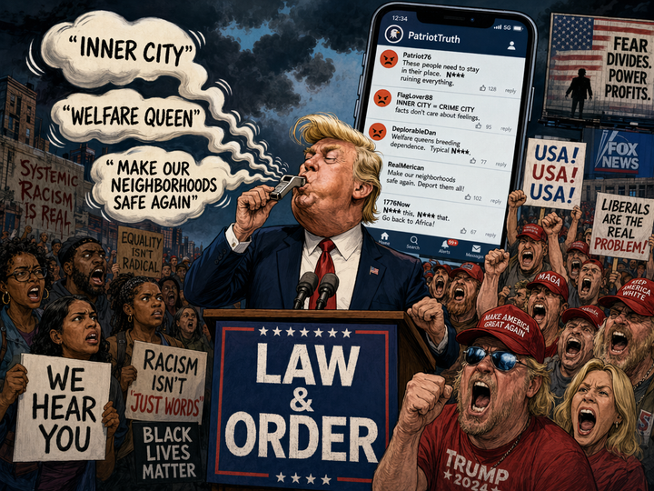 How Racism Became “Normal” Again in America: Dog Whistles, Slurs and Weaponized Stupidity