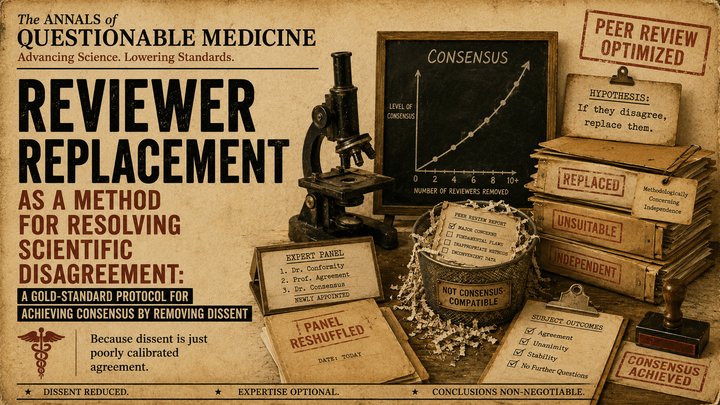 Reviewer Replacement: Solving Scientific Disagreement