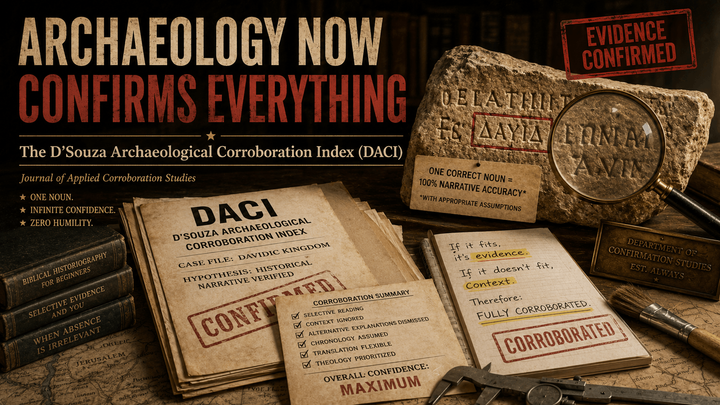 The D'Souza Archaeological Corroboration Index