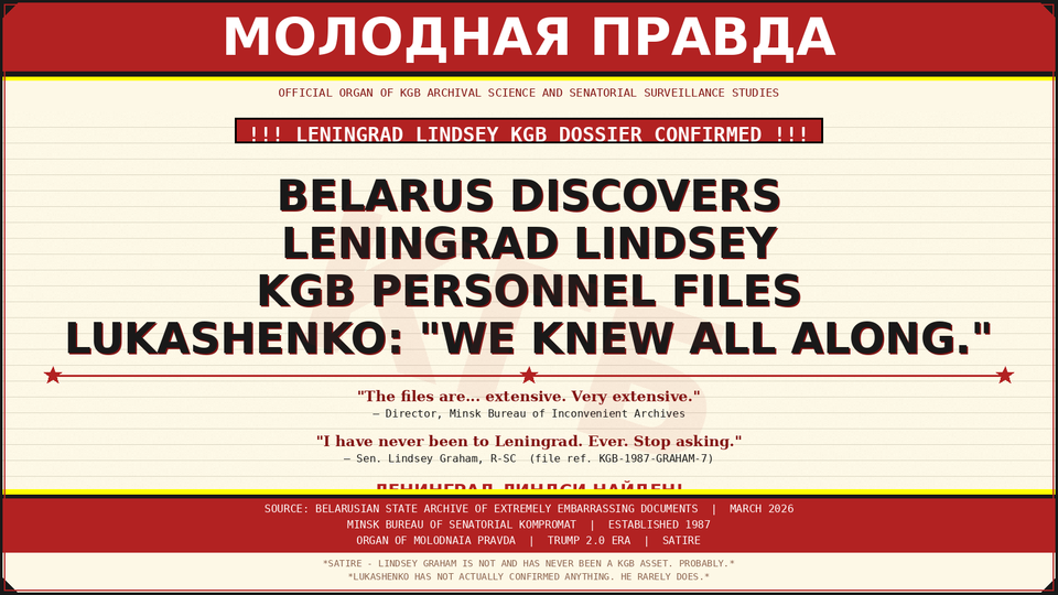 KGB FILES: LENINGRAD LINDSEY EXPOSED