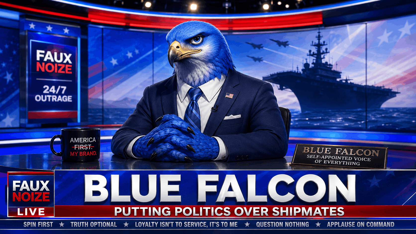 Blue Falcon: Jones and Fox Know Better