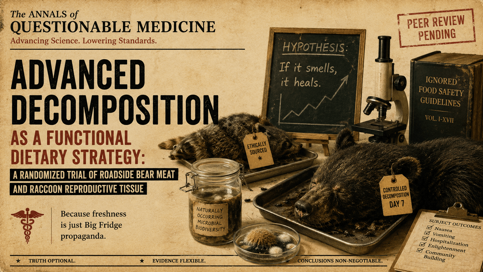 Advanced Decomposition as a Functional Dietary Strategy