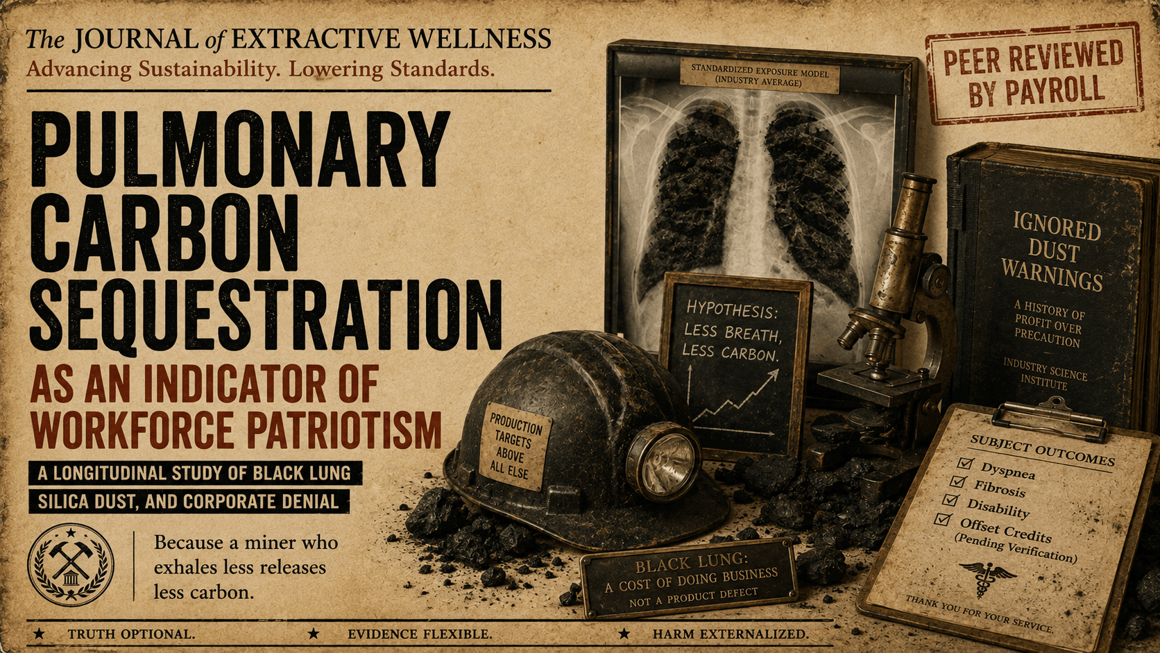 Pulmonary Carbon Sequestration as an Indicator of Workforce Patriotism