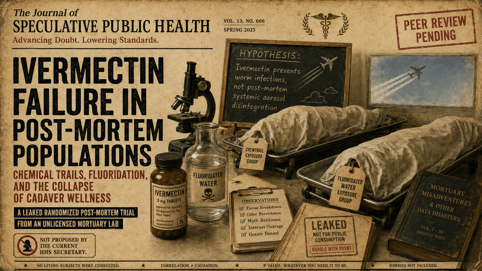 Ivermectin Failure in Post-Mortem Populations